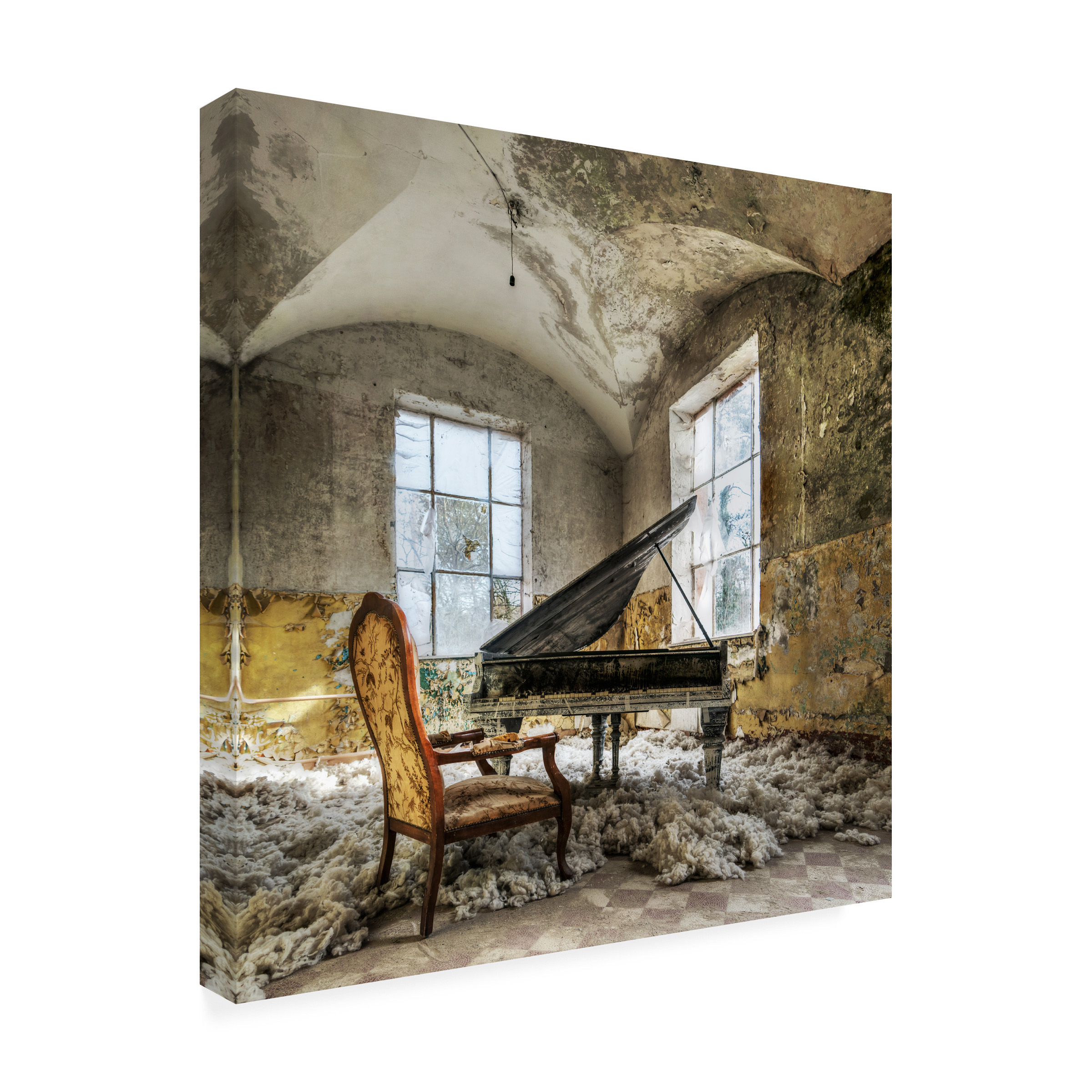 Mario Benz 'In Heaven' Canvas Art