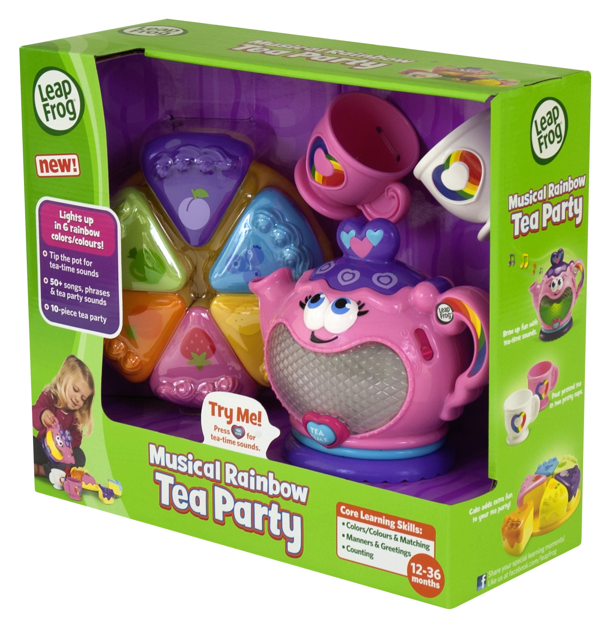 leapfrog sweet treats musical deluxe tea set