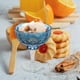 thumbnail image 4 of Cuenco de postre de vidrio vintage de 220 ml, recipiente para helado, recipiente de vidrio transparente para servir pudín, helado, ensalada de frutas, refrigerio, desayuno, 4 of 7