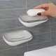 thumbnail image 1 of Juego de 2 jabonera de pared, accesorios de baño esenciales para ducha, bañera y fregadero de cocina TUNC Sencillez, 1 of 5