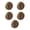 Yellow, variant on YIFAEUX 5Pcs Furry Ball Cat Toy Soft Fluffy Faux Fur Ball Washable Fuzzy Ball Cat Bunny-Kick Toy for Indoor Exercise Chasing And Hunting Instincts