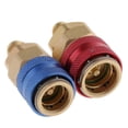 thumbnail image 2 of Adaptadores de conector rápido AC R134a de 4 piezas, juego bajo alto para aire acondicionado de coche Macarena Conector rápido AC R134a, 2 of 8