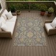 thumbnail image 3 of Addison Rugs Chantille Indoor/Outdoor Traditional Global Gray Machine Washable Rectangle Rug, 10' x 14', 3 of 8