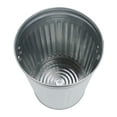 thumbnail image 2 of 20 Gallon Galvanized Steel Trash Can with Lid - Silver Outdoor Waste Bin, 2 of 3