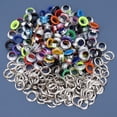 thumbnail image 4 of Arandela De Metal, Lavadora De 200 Piezas Colorida De 8 Mm/10 Mm, Apariencia Hermosa, Botón De Ropa De Bricolaje Para Zapatos De Vestir Zapatos, 4 of 7