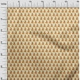 thumbnail image 3 of oneOone Polyester Spandex Pale Yellow Fabric Asian Paisley Block Sewing Material Print Fabric By The Yard 56 Inch Wide, 3 of 4