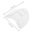 thumbnail image 2 of Universal Durable Clear Side Shield Protections For Eyeglasses Safety Glasses, 2 of 5