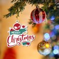 thumbnail image 1 of SIfdSeng Door Decorations Hanging Party Acrylic Christmas Tree English Letter Combination Small Fresh Accessories Pendant Christmas Festive Atmosphere Office Decor for Men Hanging Outdoor Decorations, 1 of 3