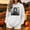 White, variant on Molidfa Women's Ghost Girl Hoodie Spooky Bat Graphic Oversized Halloween Pullover Sweatshirt