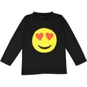 Dress Up America 895-S Smiling Hearts Emoji T-Shirt for Kids - Small - Age Group 4-6 Years