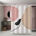 thumbnail image 5 of Jinsinto Shower Curtain Waterproof Abstract Morandi Curtain 120X180CM, 5 of 5