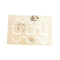 thumbnail image 3 of lionlar Interactive Wooden Activity Board for Children - Educational Toy Inspired by Montessori Principles B, 3 of 9