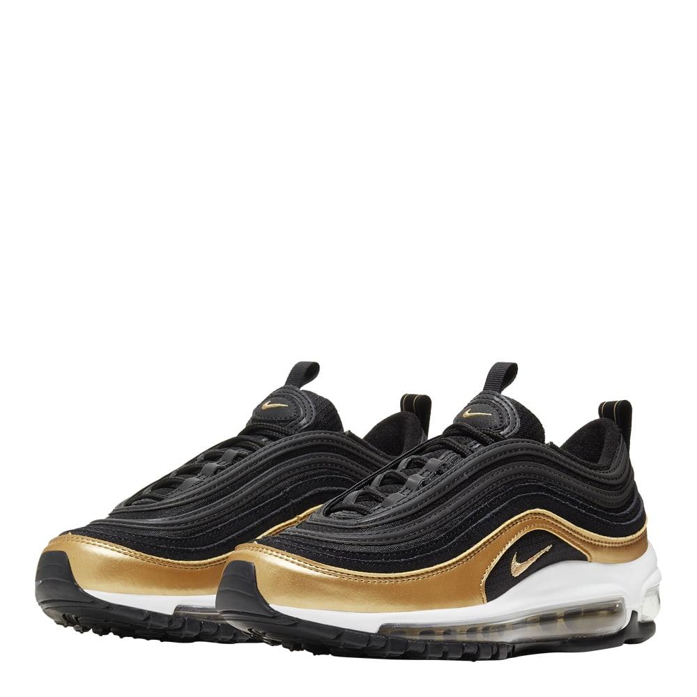 Big Kid's Nike Air Max 97 Black/Metallic Gold (921522 014)