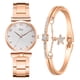 thumbnail image 2 of Reloj de cuarzo para mujer, relojes para mujer, reloj de cuarzo de aleación de estilo casual a la moda para mujer, reloj de cuarzo para regalo de cumpleaños de niña., 2 of 5