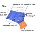 thumbnail image 2 of Bolsa de aseo para gatos, malla suave de poliéster limpia para perros pequeños, antiarañazos, antimordida, adecuada para corte de uñas por inyección en el baño ER, 2 of 5