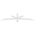 thumbnail image 4 of 96"W x 20"H x 2"D x 4"F, 5/12 Pitch, Alberta Architectural Grade PVC Gable Bracket, 4 of 8