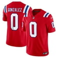thumbnail image 1 of Men's Christian Gonzalez New England Patriots Nike Game Jersey - Red, 1 of 3