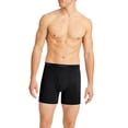 thumbnail image 2 of Hanes Men's Tagless ComfortBlend Assorted Boxer Briefs, 8-pack bundle, 2 of 5