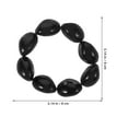 thumbnail image 6 of KAJNBN Graduation Decorative Bracelet 1Set Round Black Acrylic for Girls and Graduates, 6 of 7