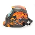 thumbnail image 3 of Welding Helmet Fire Skull Solar Powered Auto Darkening Electric Mask Welder Cap Lens Plasma Cutter Weld Hood Helmets, 3 of 6