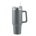 thumbnail image 1 of 1200ml Insulated Cafe Tumbler Straw Stainless Steel Coffee Termos Cupacuum Flasks Portable Water Bottle 40oz Mug With Handle, 1 of 4