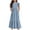 Multicolor, variant on MKOSPLRT Girls Summer Maxi Dresses Ruffle Sleeve Plaid Tiered Dress Empire Waist Solid Color Party Dress Crewneck Wedding Dresses with Pocket
