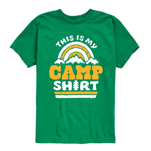 Instant Message - This Is My Camp Shirt - Youth Short Sleeve Tee