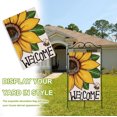 thumbnail image 3 of Spring Flower Garden Flag Welcome Summer House Flag for Outdoors 28 x 40 Double Sided Large Decorative Flag, 3 of 6