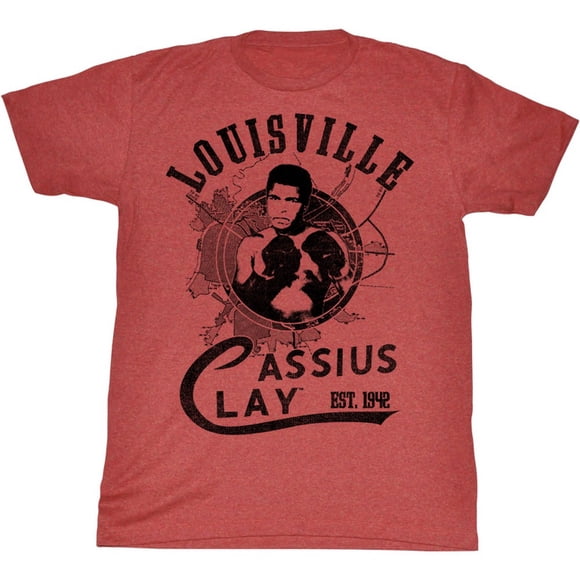 Muhammad Ali The Greatest Cassius Clay Adult T-Shirt Tee