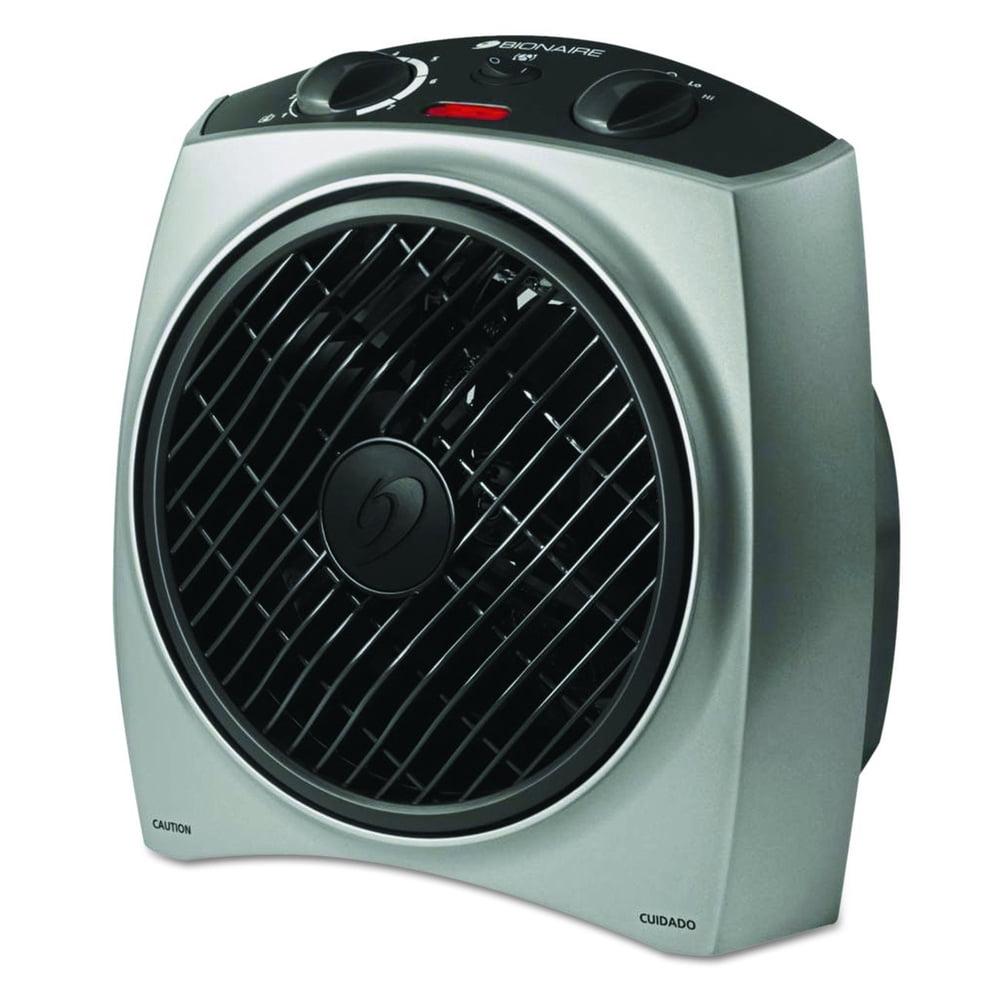 BFH2242MSM042 Heat Circulator with Rotating Grill, Bionaire Gray