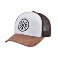 thumbnail image 1 of Diconna Men Summer Mesh Baseball Hat Contrast Color Sun Protection Hat Holiday Outdoor Travel Cap, 1 of 8