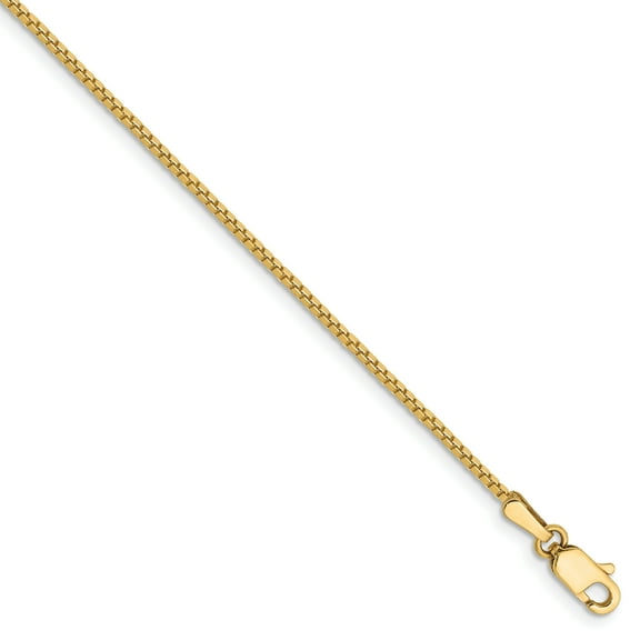14k 1.1mm Box Chain