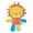 D, variant on Baby Crib Stroller Hanging Rattle Toy Cute Rabbit/Elephant/Monkey/Lion Plush Toy with BB Device Colorful Stuffed Animal Doll Emotional Comfort Soothing Toys Baby Sensory Toy