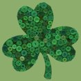 thumbnail image 4 of St Patricks Day Decorations, Unfinished Wood Shamrock Cutout, 12 Inches, Wooden Clover Décor, Pack of 25, by Woodpeckers, 4 of 6