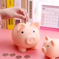 thumbnail image 3 of YIEMEEN Plastic Cute Cartoon Pig Bank Unbreakable Kids Children Money Coin Saving Jar, 3 of 9