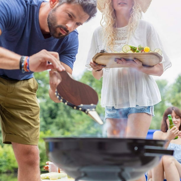 Soufflet De Cheminée, Souffleur D'Air En Bois Coloris Effet Bois - Hauteur 45,4 X Longueur 18,3 Cm