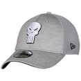 thumbnail image 1 of 819320-large-xlarge Skull Symbol Shadow Tech New Era 39Thirty Fitted Hat, Gray - Large & Extra Large, 1 of 1