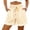 Khaki, variant on Sexlip Women's Pants Summer loose fit relaxed fit striped with pockets casual durable for daily casual wear Green XXXL