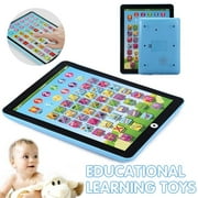 SHELLTON Learning Tablet with ABC/Words/Numbers/Games/Music， Interactive Educational Electronic Learning Pad Toys, Preschool Children Toys Toddler Gifts for Age 1 2 3 4 5 Year Old Boys and Girls