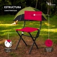 thumbnail image 4 of Silla Banquillo Tubulares Plegable de Lona para Camping/Pesca, 4 of 6