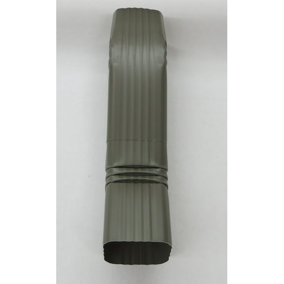 Aluminum Offset Downspout Elbow (2x3 A, BRONZE)