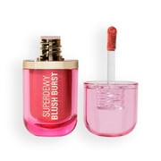 Revolution Superdewy Liquid Blush Burst, Dewy Finish, Strawberry Milkshake, 0.34 fl oz