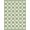 Sage Green Cream, Pattern 15, variant on Design&I 8'x10' Washable Area Rug Sage Interlocking Cream Grid Balanced Contemporary Bathroom Waffle for Living Room, Family Extra Large Skid-Resistant Low Profile