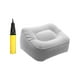thumbnail image 5 of Reposapiés inflable con inflador Reposapiés ergonómico Cama creativa Pies flocados Gris, 5 of 9
