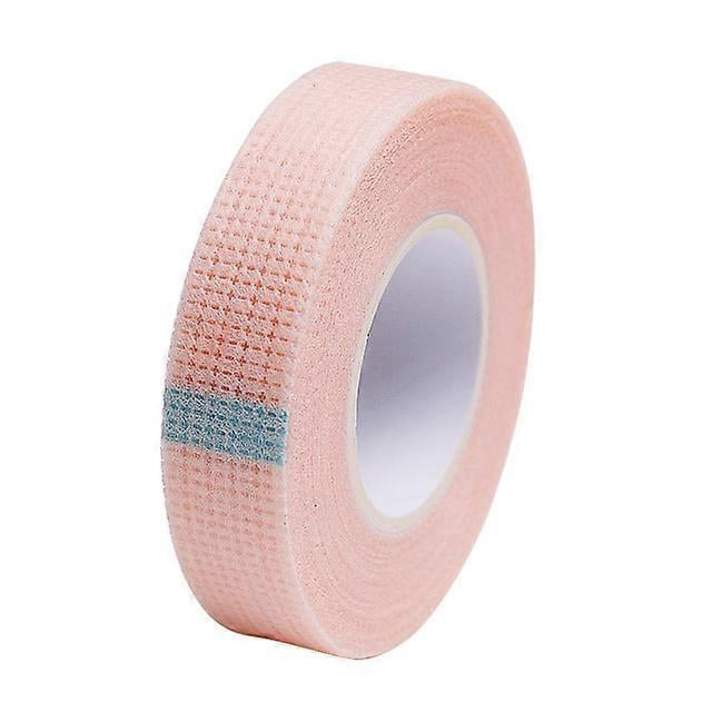 Cinta adhesiva para pestañas, 5 rollos, tela no tejida transpirable, cinta adhesiva para manos, pegatinas para ojos, herramientas de maquillaje, parches para ojos para extensión, 5 piezas, rosa