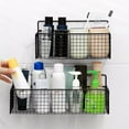 thumbnail image 4 of Wall Mounted Storage Shelf for Living Room and Bathroom Organization with Perforated Design, 4 of 6