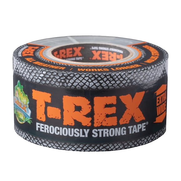 Cinta adhesiva T-Rex extra ancha resistente a los rayos UV, impermeable, 7 cm x 23 m