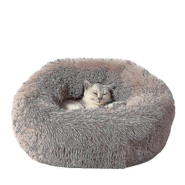 Cama para mascotas de peluche redondo Aespa Afortunado Sencillez