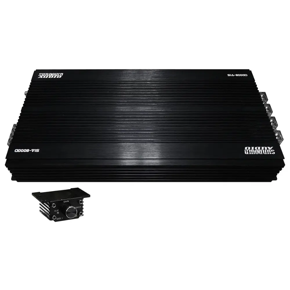 Sundown Audio SIA-8000D Smart MonoBlock Car Amplifier Wide Range Mono 8000W RMS