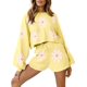 thumbnail image 3 of Ekouaer Knit Pajamas Set for Women Lounge Wear Sets Long Sleeve Sweatsuit Matching 2 Piece Outfits Casual Sweater Sets S-XXL, 3 of 5